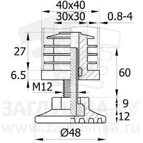 40-40М12.D48x60