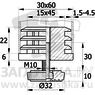 30-60М10П.D32x30